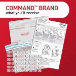 Clear Command Clips for Indoor Christmas Lights