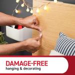 Clear Command Clips for Indoor Christmas Lights