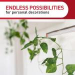 Clear Command Clips for Indoor Christmas Lights
