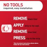 Clear Command Clips for Indoor Christmas Lights