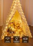 Brightown 300 LED Warm White Curtain Lights