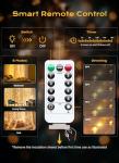 Brightown 300 LED Warm White Curtain Lights