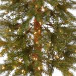 5 ft Pre-lit Slim Hickory Cedar Christmas Tree