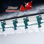 68Ft C9 LED Christmas String Lights - Warm White