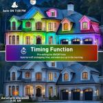 100ft Waterproof RGB Outdoor Christmas Lights