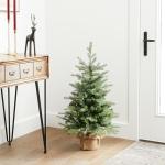 Pre-Lit Mini Christmas Tree with White Lights