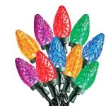 Sylvania Stay-Lit LED C9 Multi-Color Christmas Lights