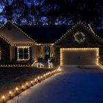 C9 Outdoor Christmas Pathway Lights - 51.4 Ft