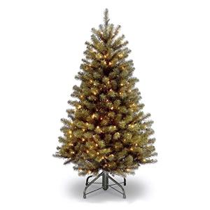 4.5ft Pre-Lit North Valley Spruce Christmas Tree