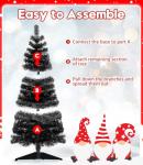 4-Foot Pre-Lit Christmas Tree with Warm Lights