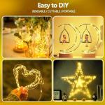 Warm White 4-Pack Battery Operated Fairy Lights