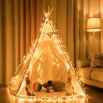 500 LED Warm White Christmas Cluster Lights