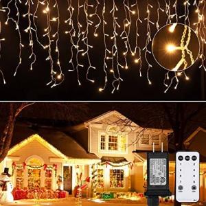 Brightown 40 FT LED Icicle Christmas Lights