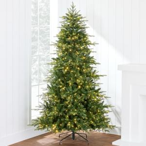 7.5ft Pre-Lit Aspen Christmas Tree with Micro LEDs