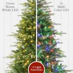 7.5ft Pre-Lit Aspen Christmas Tree with Micro LEDs