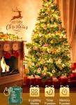 Brightown 10ft Battery Operated Christmas Cluster Lights
