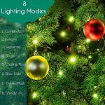 SISLYANIA 50 LED Battery Operated Christmas Lights