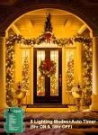 Brightown 10ft Battery Operated Christmas Cluster Lights