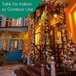 SISLYANIA 50 LED Battery Operated Christmas Lights