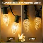 Minetom C9 LED Outdoor Christmas String Lights