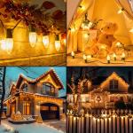 Minetom C9 LED Outdoor Christmas String Lights