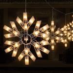 Snowflake String Lights - 9ft 100 Mini Bulbs