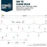 Joiedomi 200 Mini Multicolor Christmas String Lights