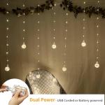 YOLIGHT 200 LED Remote Control Curtain Lights