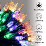 200 LED Outdoor Christmas String Lights – 75 Ft
