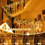 Ollny 1000LED Cluster Christmas Lights with Timer