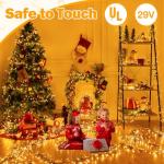 Ollny 1000LED Cluster Christmas Lights with Timer