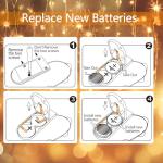 Battery Operated 6 Pack Fairy Lights with Timer