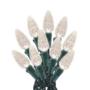 SYLVANIA 100 LED Warm White C6 Christmas Lights