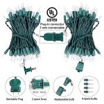 200 Count Clear Mini Christmas Lights – Waterproof