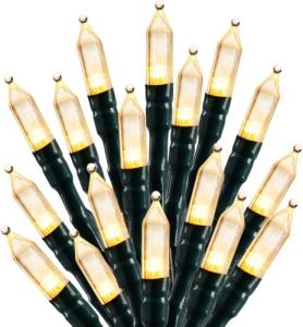 Brightown 100 LED Warm White Mini String Lights