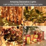 Clear Christmas String Lights - 100 Count, 21.63ft