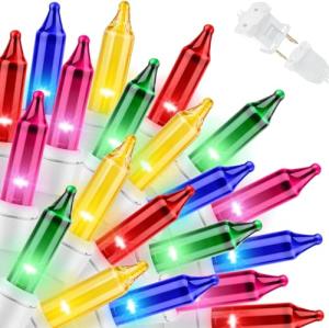 LAMPHOME 100 Multicolor Mini String Lights