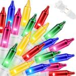 LAMPHOME 100 Multicolor Mini String Lights