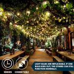 Joiedomi 200 Mini Warm White Christmas String Lights