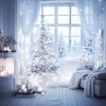 200 LED White Christmas String Lights, 66ft