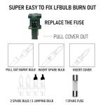 Warm White Outdoor Christmas String Lights, 20FT 100 Count