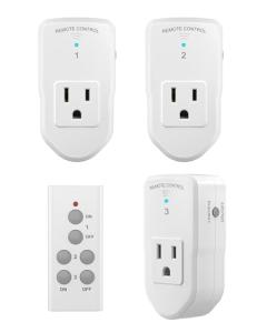 Wireless Remote Control Switch for Holiday Lights