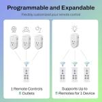 Wireless Remote Control Switch for Holiday Lights