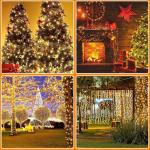 66ft Battery-Powered Fairy Lights with Remote