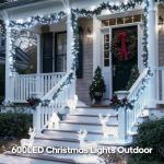600 LED Waterproof Christmas Lights – 246FT String