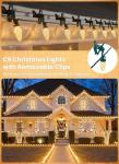 68Ft C9 LED Christmas String Lights - Warm White