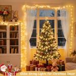 100 LED Warm White Globe String Lights with Remote