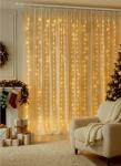 300 LED Curtain String Lights with Remote