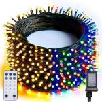 100FT Color Changing LED Christmas Lights with Remote