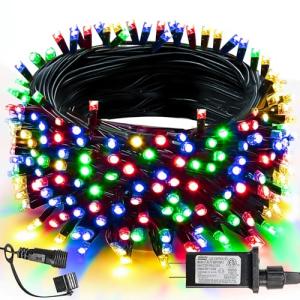 200 LED Outdoor Christmas Lights, 66FT, 8 Modes